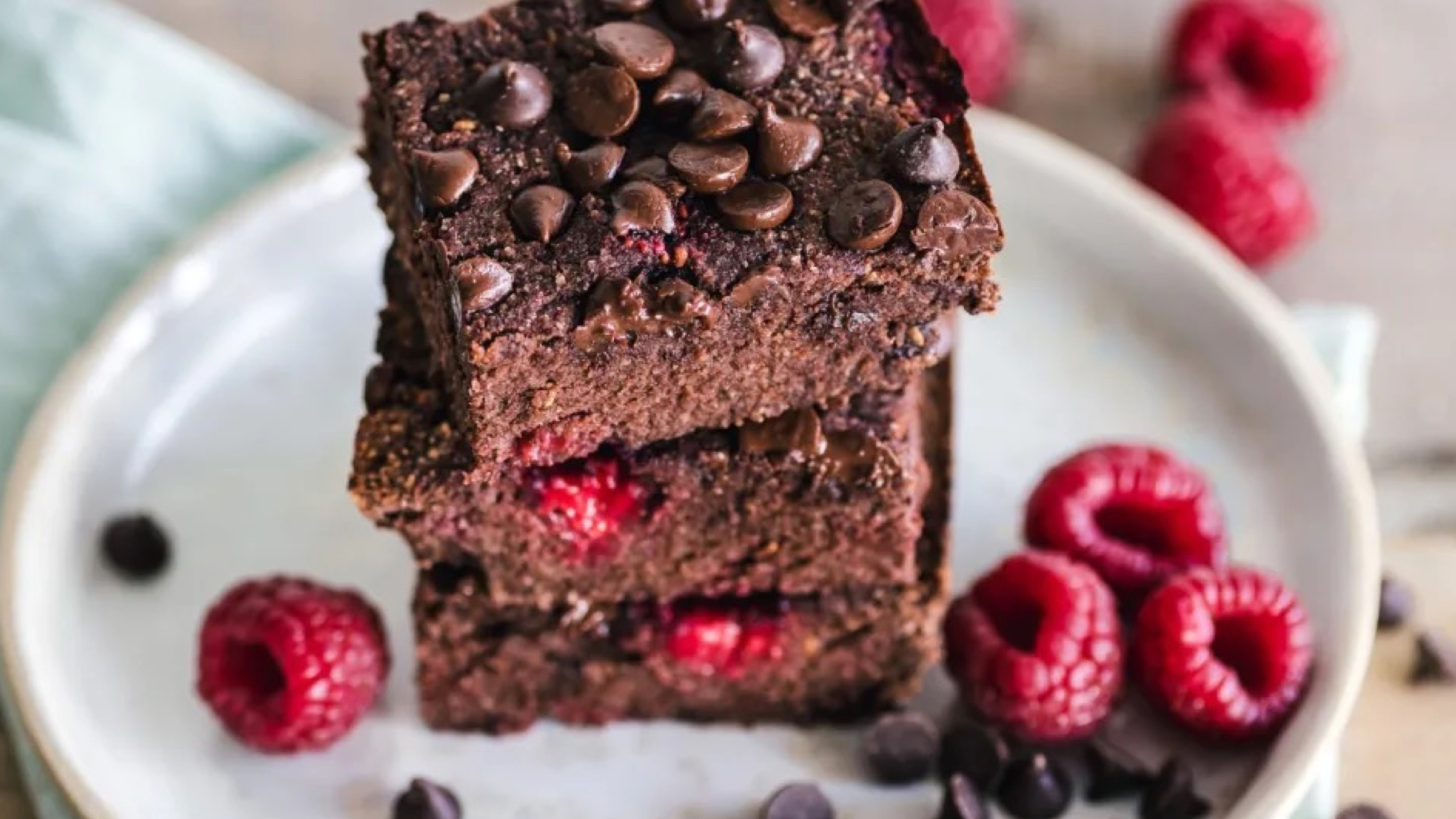 Recipe rē•spin: Raspberry and Dark Chocolate Brownies